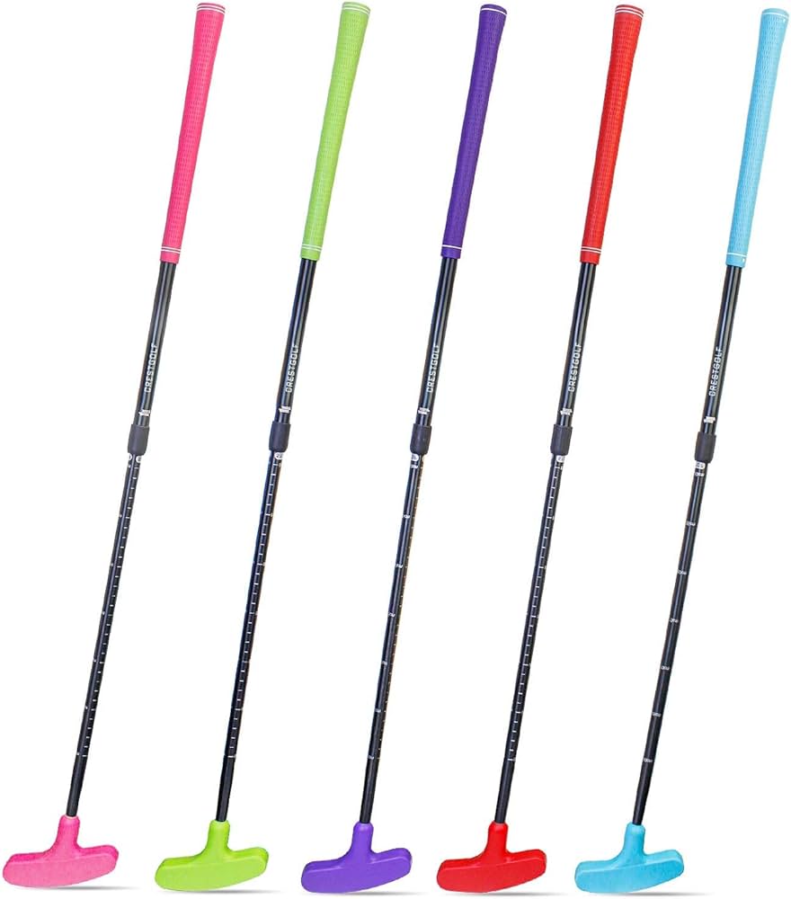 Crestgolf 5 Pack Two-way Golf Putters For Men And Women Adjustable Length Golf Clubs Set For Junior And Adults : Sports & Outdoors