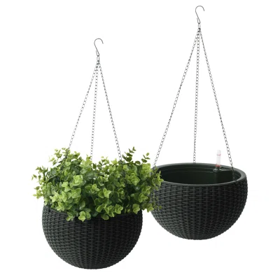 Hanging Planter Self Watering Resin 