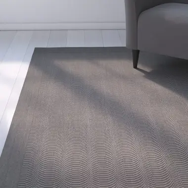 Chateaux Palm Beach Jacquard Weave Sisal Jute Solid Color Rug