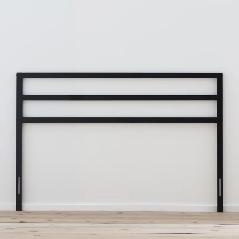 Headboard Zipcode Design Jayson Metal Horizontal Lined Headboard
