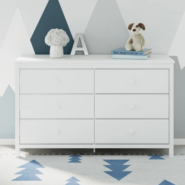 Storkcraft Alpine 6 Drawer Double Dresser