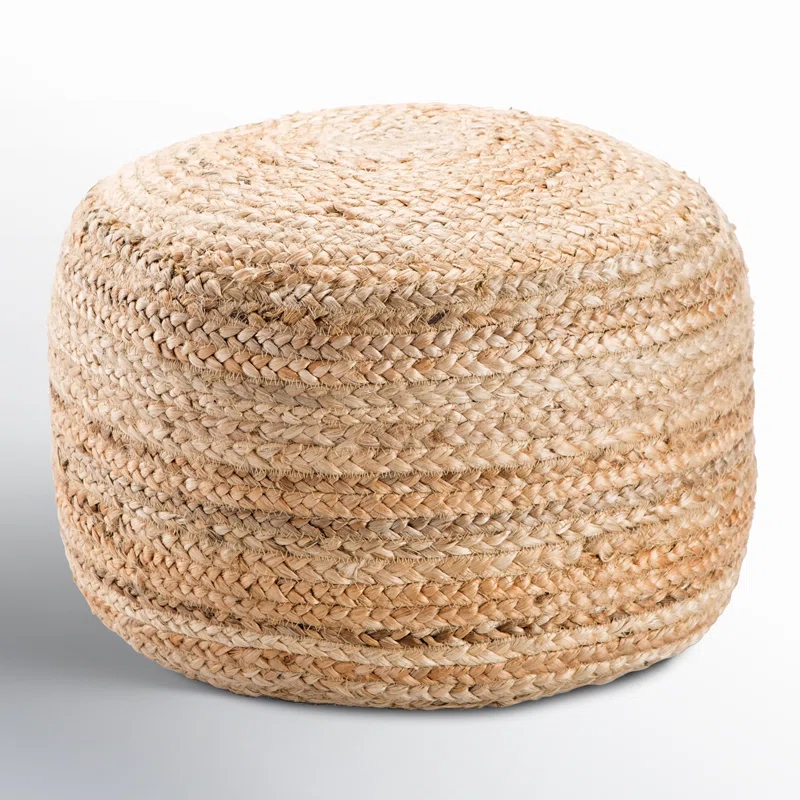 Birch Lane Teele 18 Wide Round Pouf Ottoman