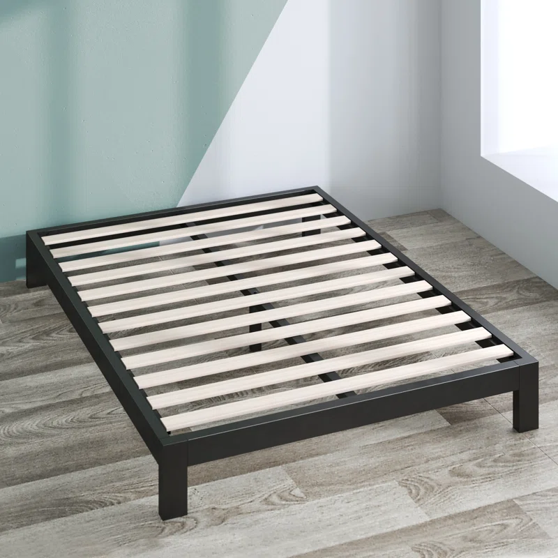 Alwyn Home Steel Bed Frame
