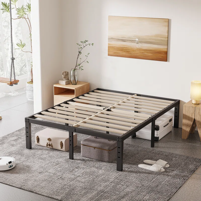 Alwyn Home Steel Bed Frame
