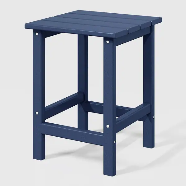 Polytrends Laguna Hdpe All Weather Outdoor Patio Square Side Table - Bed Bath & Beyond - 31864387