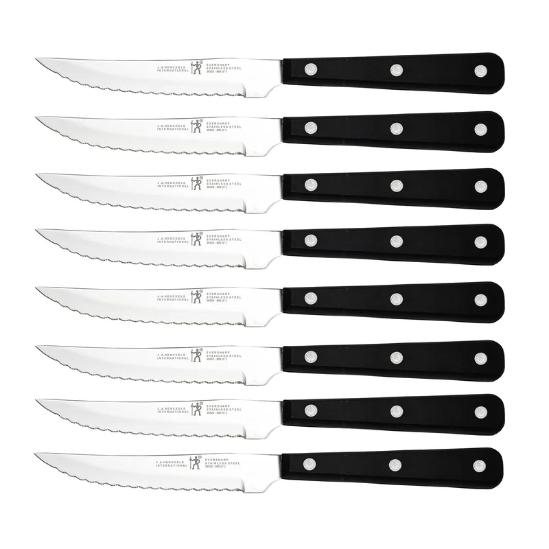 International Henckels 8-Piece Serrated Steak Knife Set