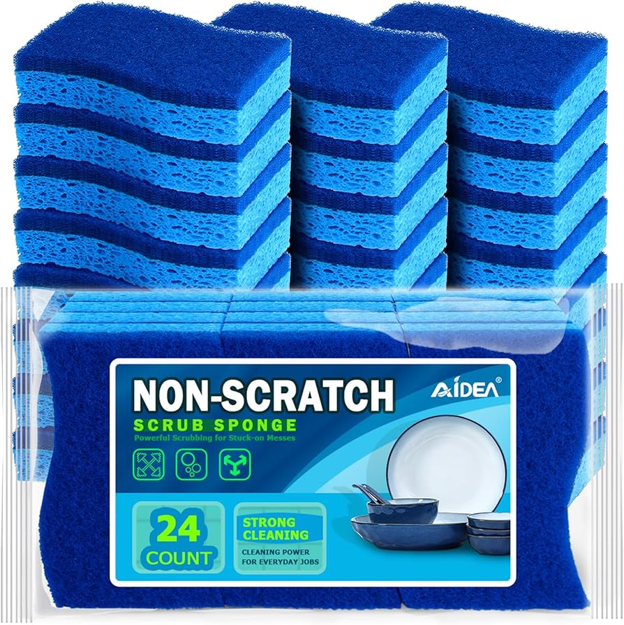 Non Scratch Scrub Sponge
