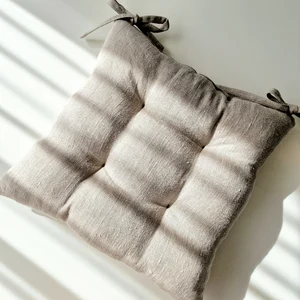 Linen Chair Cushion Kitchen Seat Pad