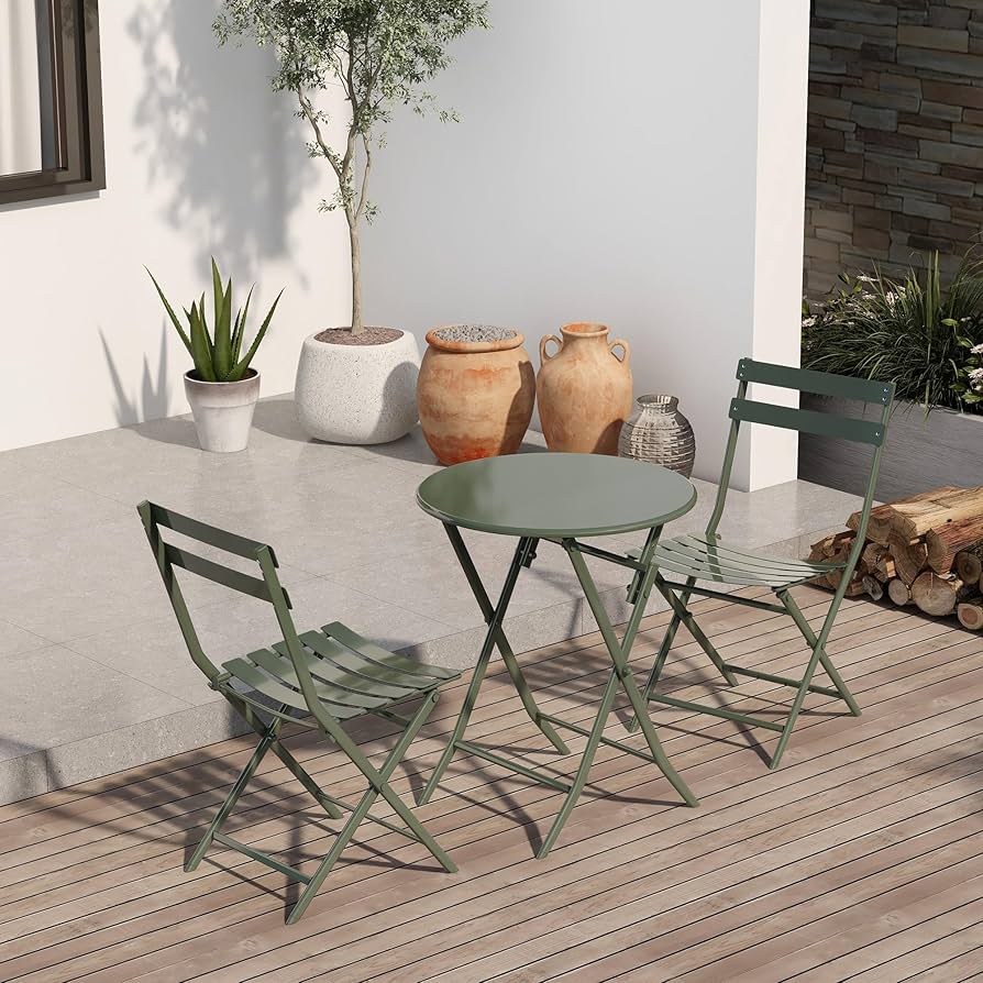 Lumisol 3 Piece Patio Bistro Set