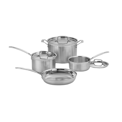 Multiclad Pro Stainless Cookware 7-pc Set