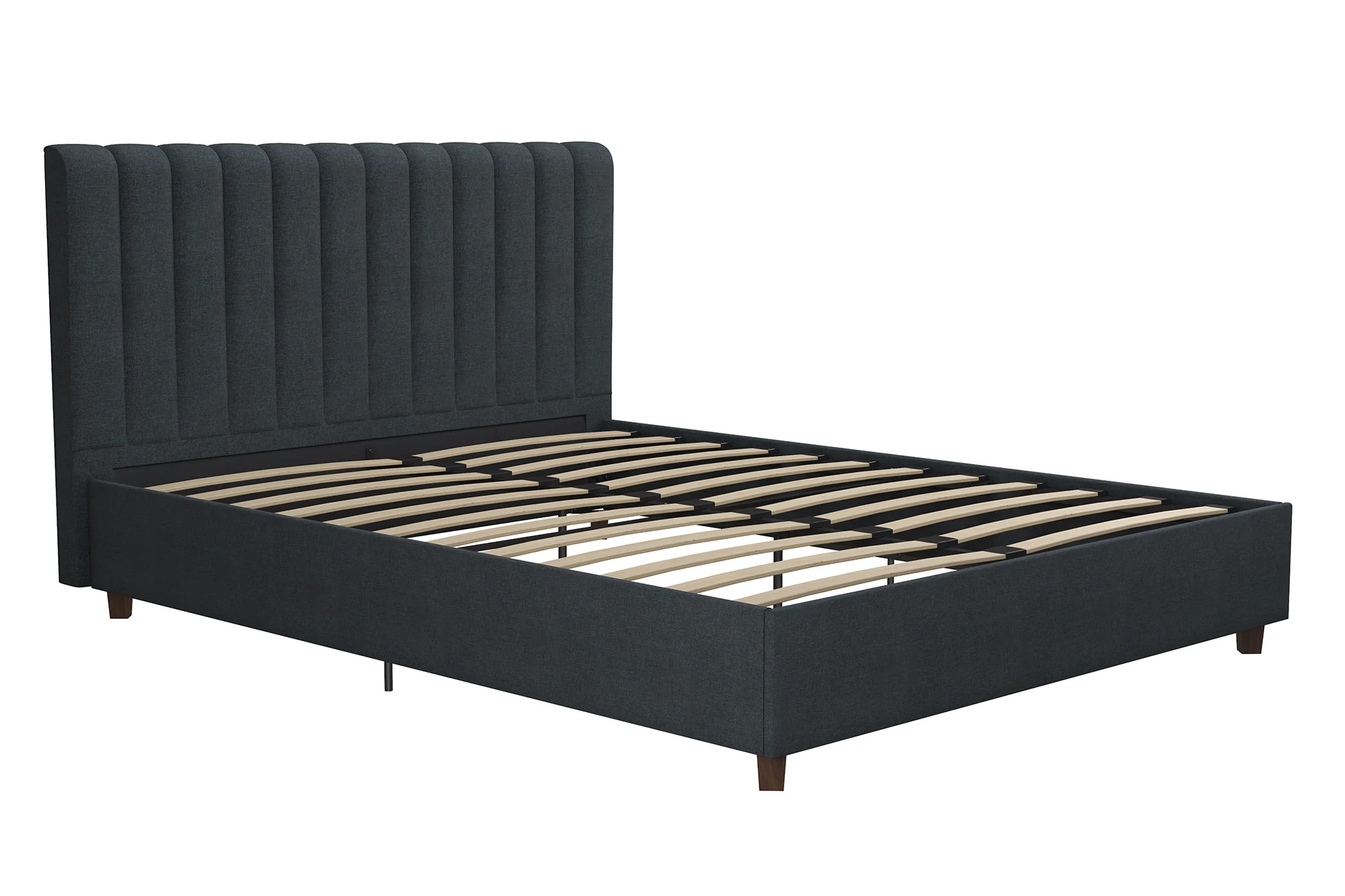 Novogratz Brittany Tufted Upholstered Platform Bed
