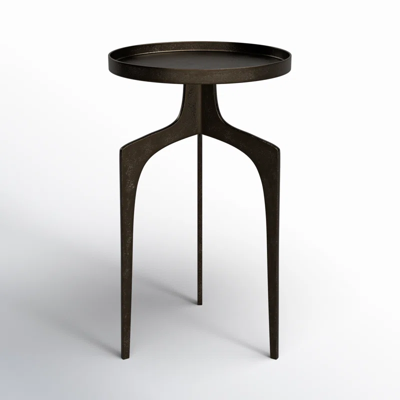 Joss Main Eton Tray Top Pedestal End Table