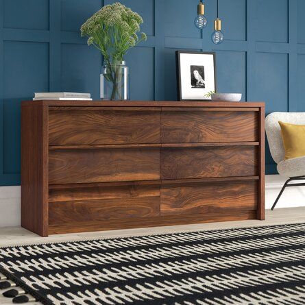 Union Rustic Holtzlander Double Dresser