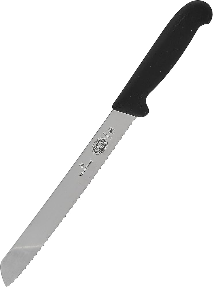 Victorinox Swiss Army 8" Serrated Bread Knife With Fibrox Handle