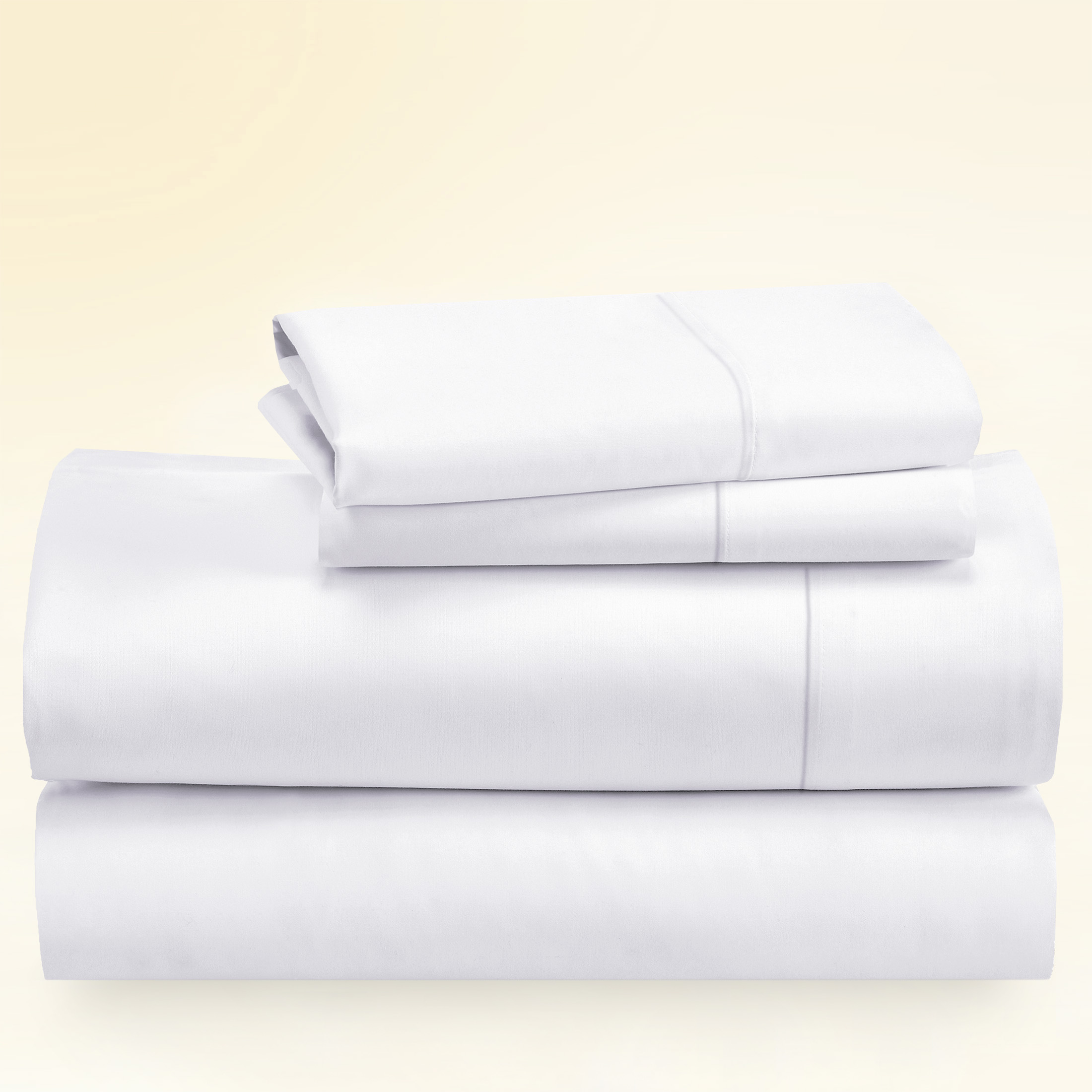 400 Thread Count - Sheet Set - Dream Comfort, Bright White