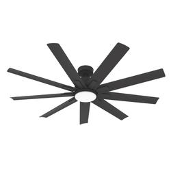 Hunter® Synchron 72" Matte Black Indoor/Outdoor LED Smart Ceiling Fan
