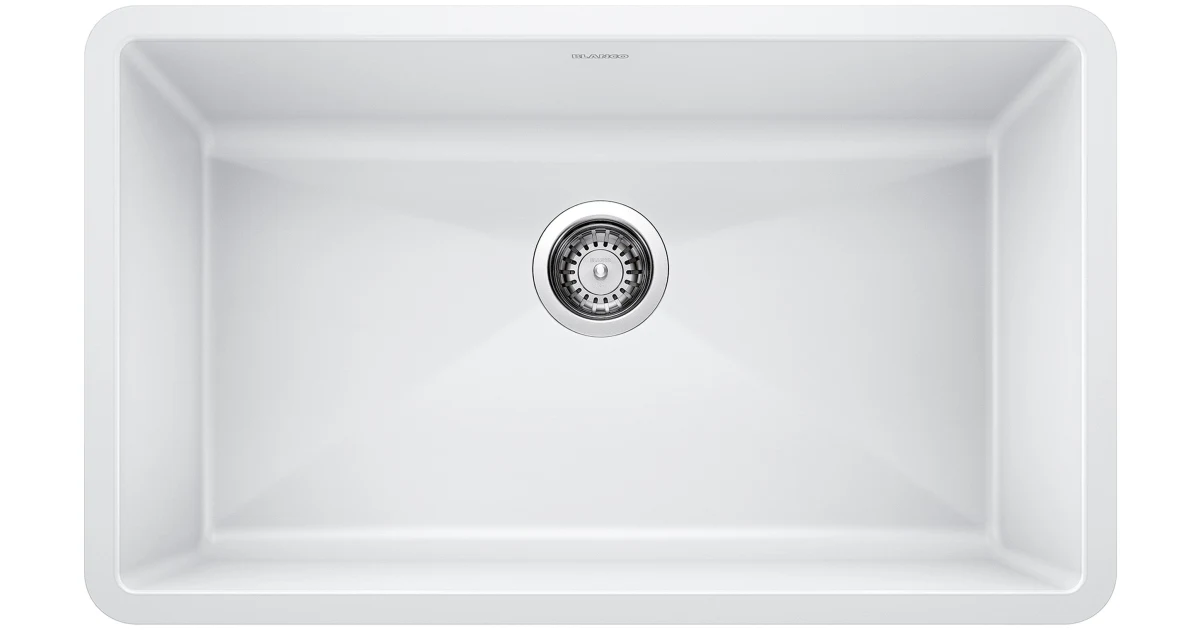 Blanco 440150 Precis 32" Undermount Single Basin Silgranit Kitchen Sink