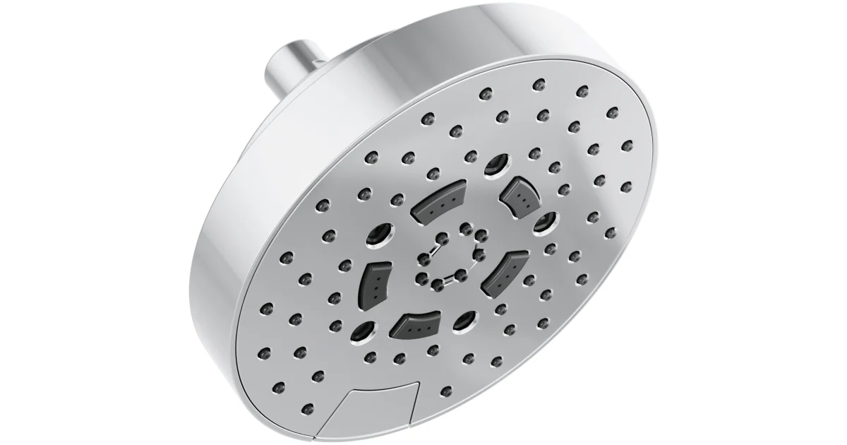 Brizo 87492-pc-2.5 Essential 2.5 Gpm Multi Function Shower Head With Touch-clean And H2okinetic Technologies