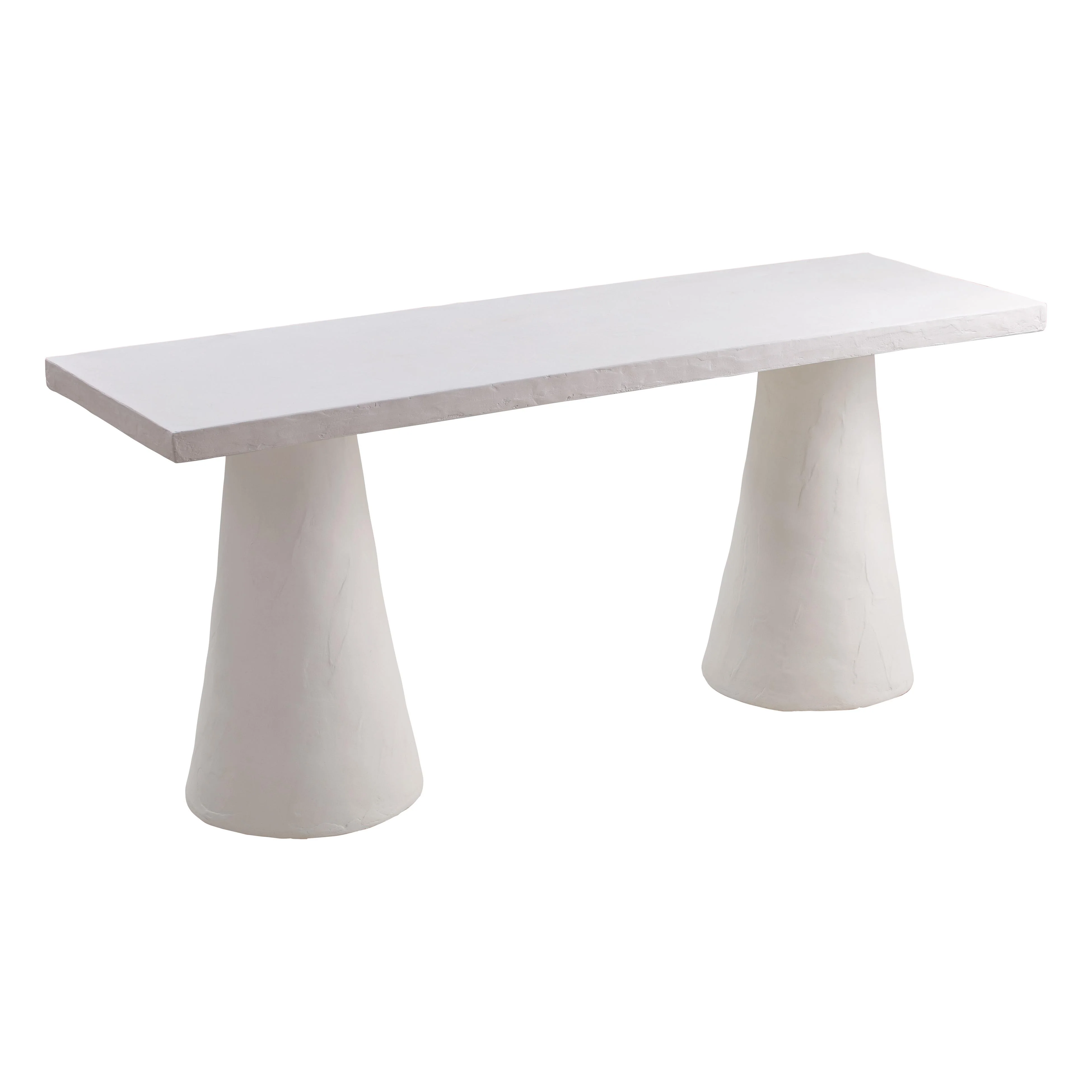 Dayana Desk In Faux Plaster