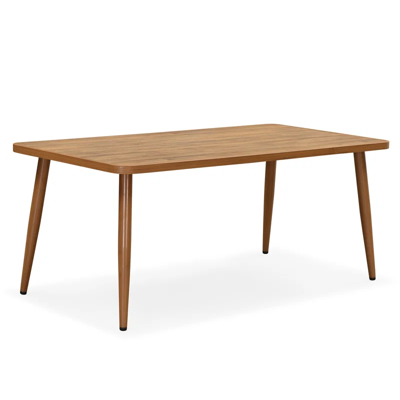 Purple Leaf Aluminum Dining Table
