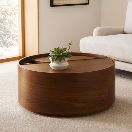 Volume Round Storage Coffee Table H8796