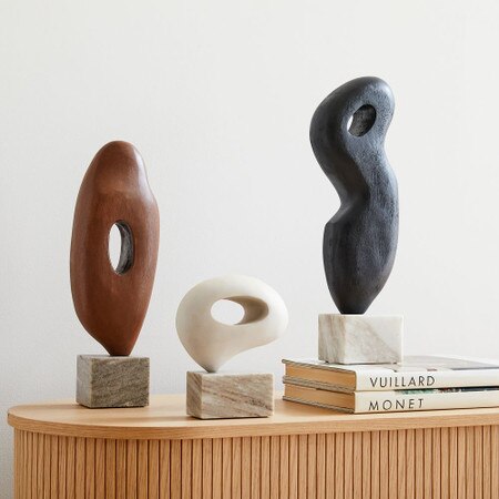Wood Sculptural Objects D13724