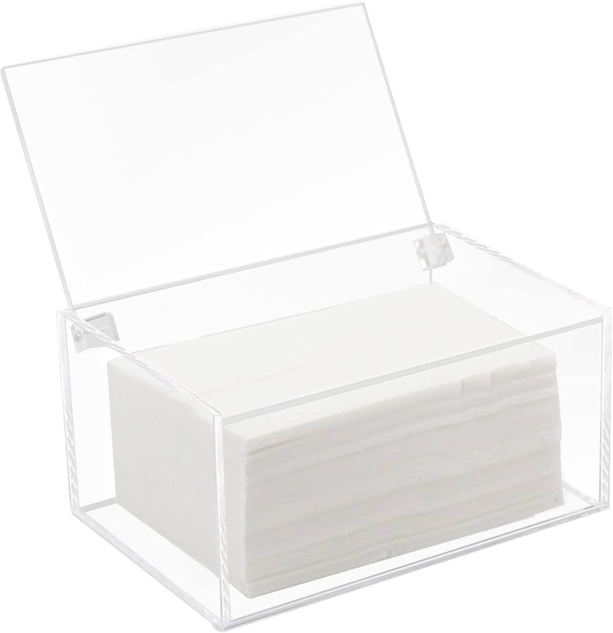 Watpot Acrylic Laundry Dryer Sheet Holder