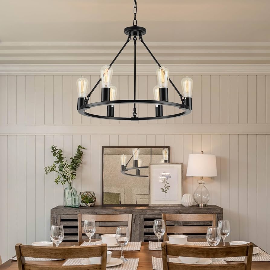 Senyshilon Black Chandelier