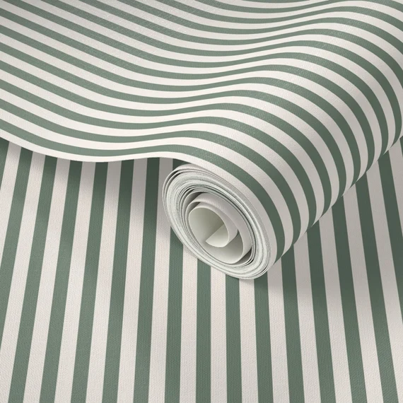 Off White And Loden Frost Dusty Green