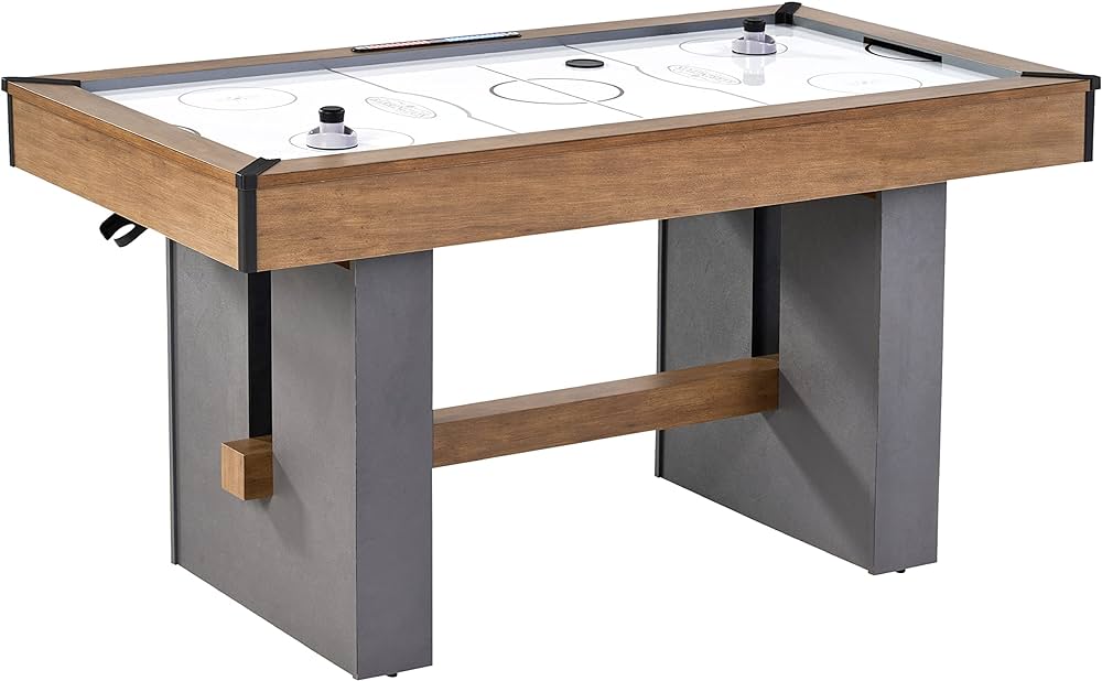 Barrington Billiards 5' Urban Air Powered Hockey Table With Pusher And Puck Set : Sports & Outdoors