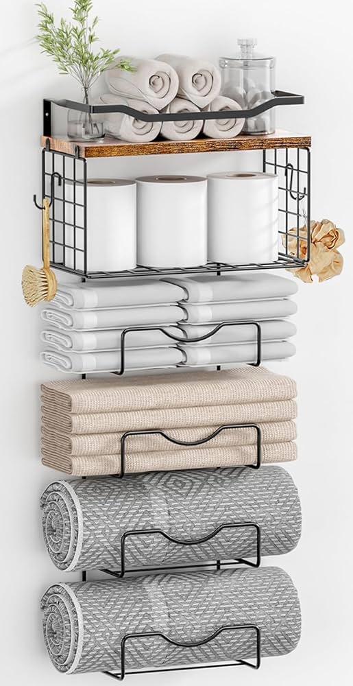 Towel Racks For Bathroom Wall Mounted