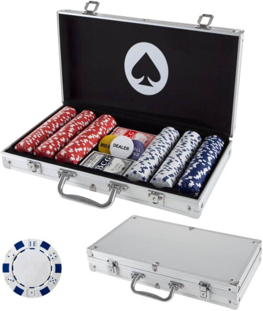 Poker Chip Set - 11.5g Poker Set With Cards