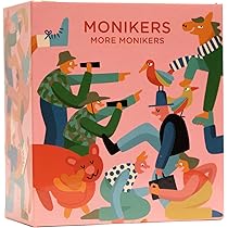 Cmyk Monikers: More Monikers - A Dumb Party Game That Respects Your Intelligence : Toys & Games
