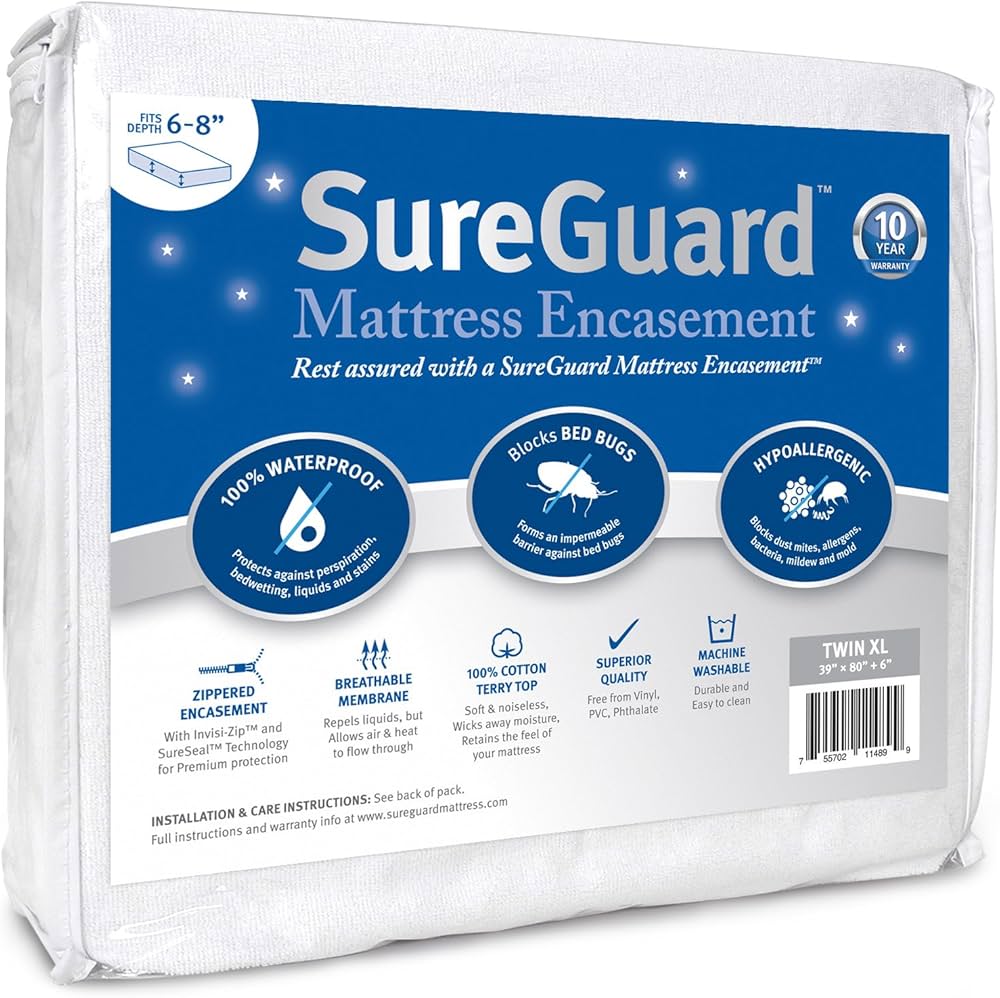 Twin XL DeepMattress EncasementTwin Xl (6-8 In. )