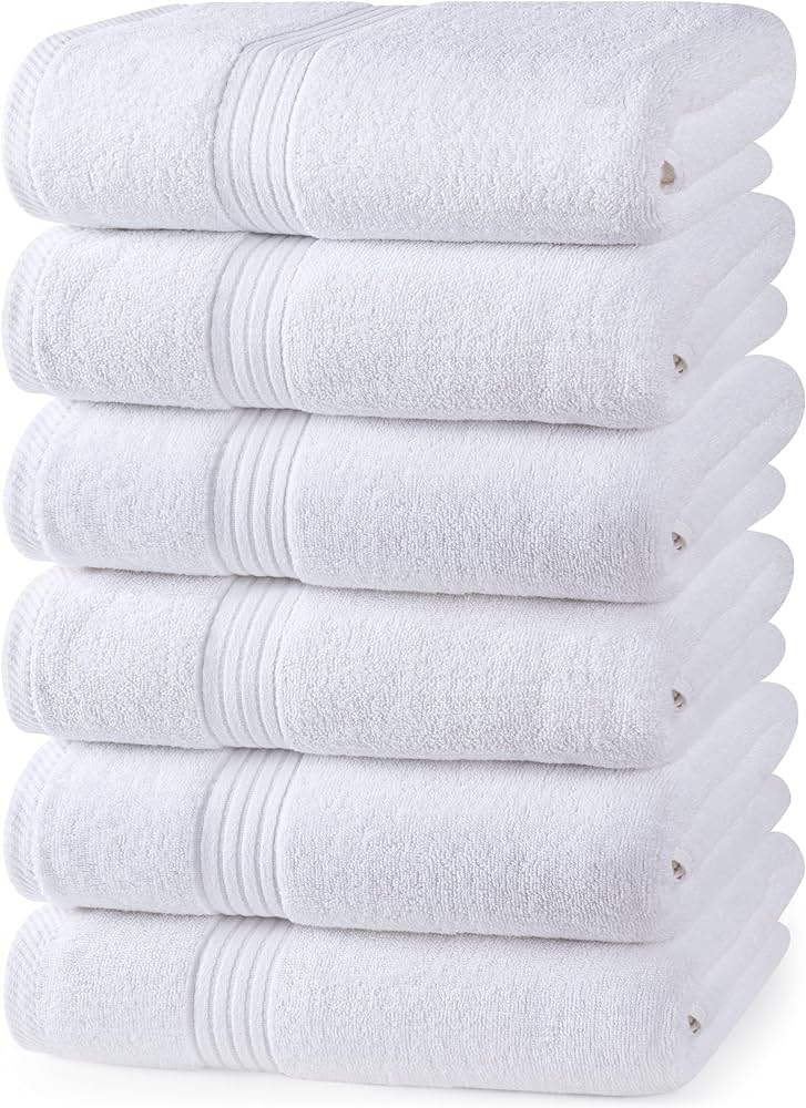 Utopia Towels 6 Piece Premium Hand Towels Set
