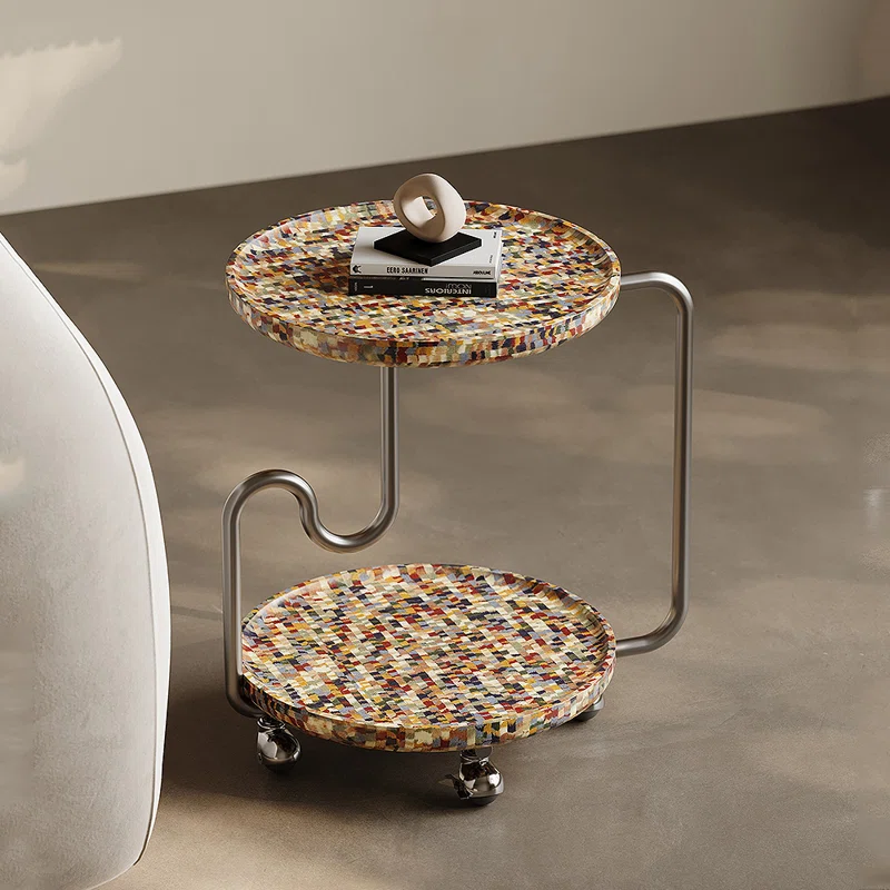 Wildon Home Ellieanna Removable End Table With Wheels
