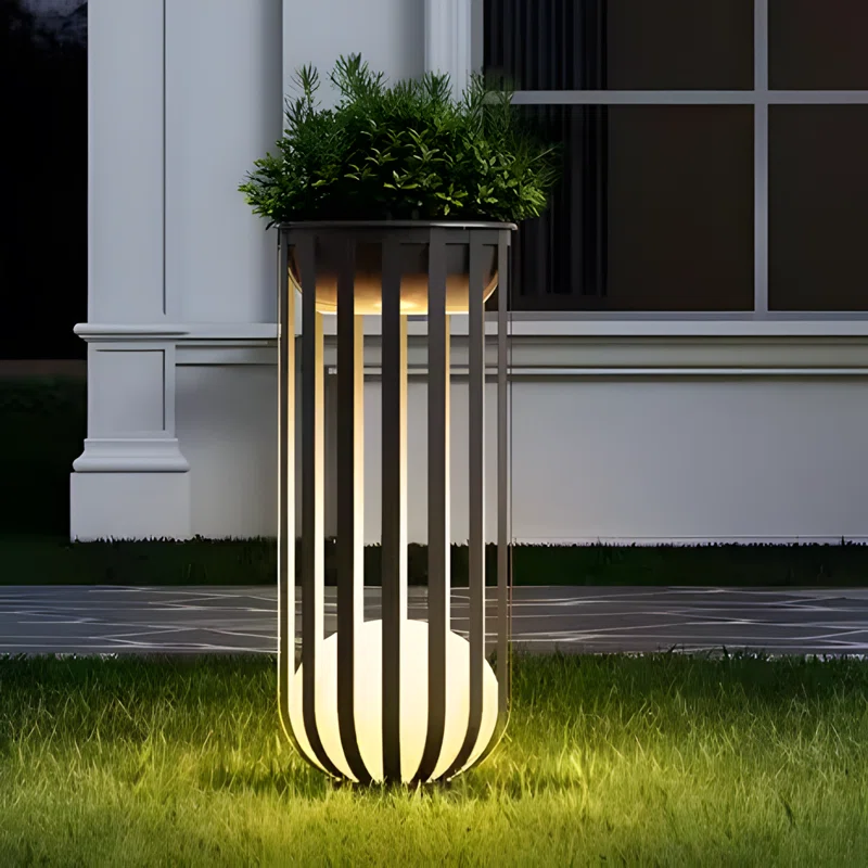 Vivzone Integrated Led Outdoor Floor Lamp
