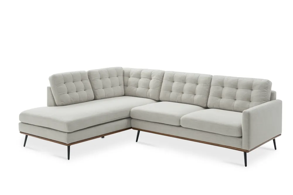 Isaac Bumper Chaise Sectional Sofa