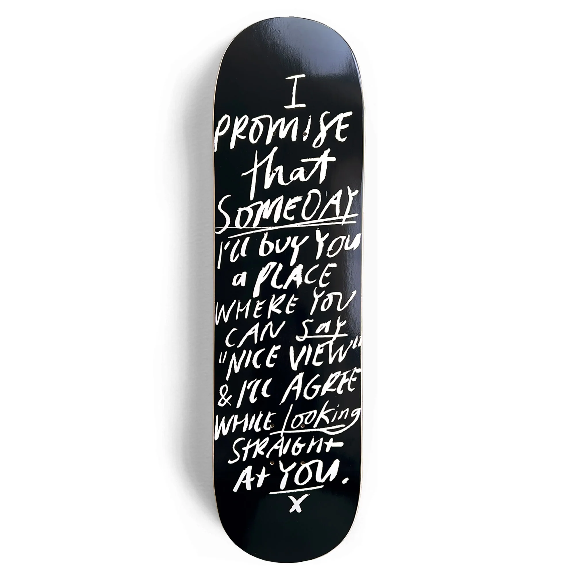 Nice View Skateboard Deck 