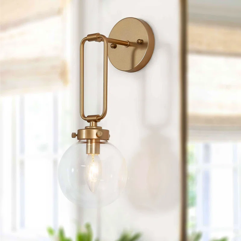 Etta Avenue Alec Dimmable Wall Sconce Long Armed Fixture