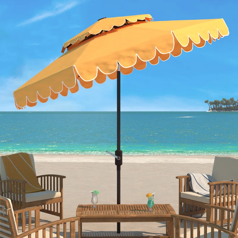 Arlmont Co Bourbana 9 Market Umbrella