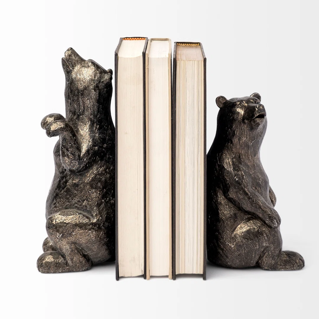 Resin Non-Skid Bookends