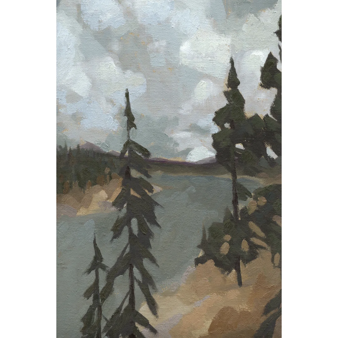 " Yellowstone River I " by Jacob Green Painting Print