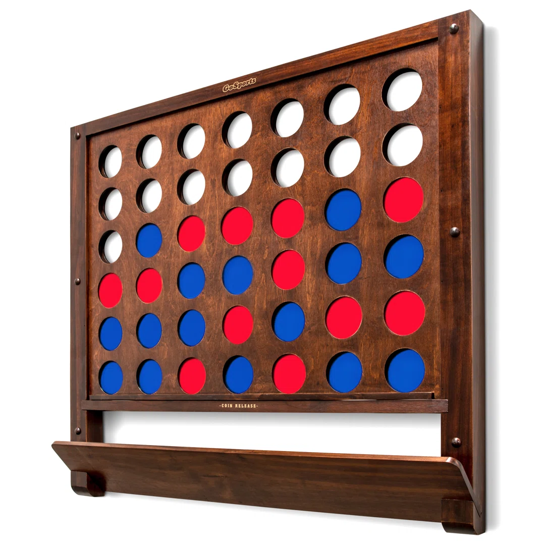 Wall Mounted Giant Four-in-a-Row Game