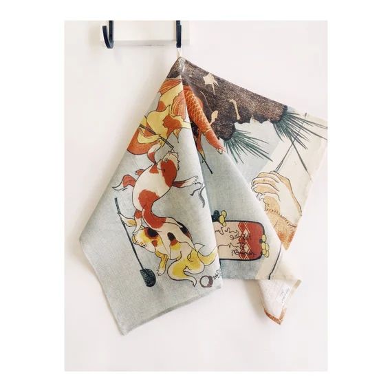 Utagawa Kuniyoshi Cat And Goldfish From