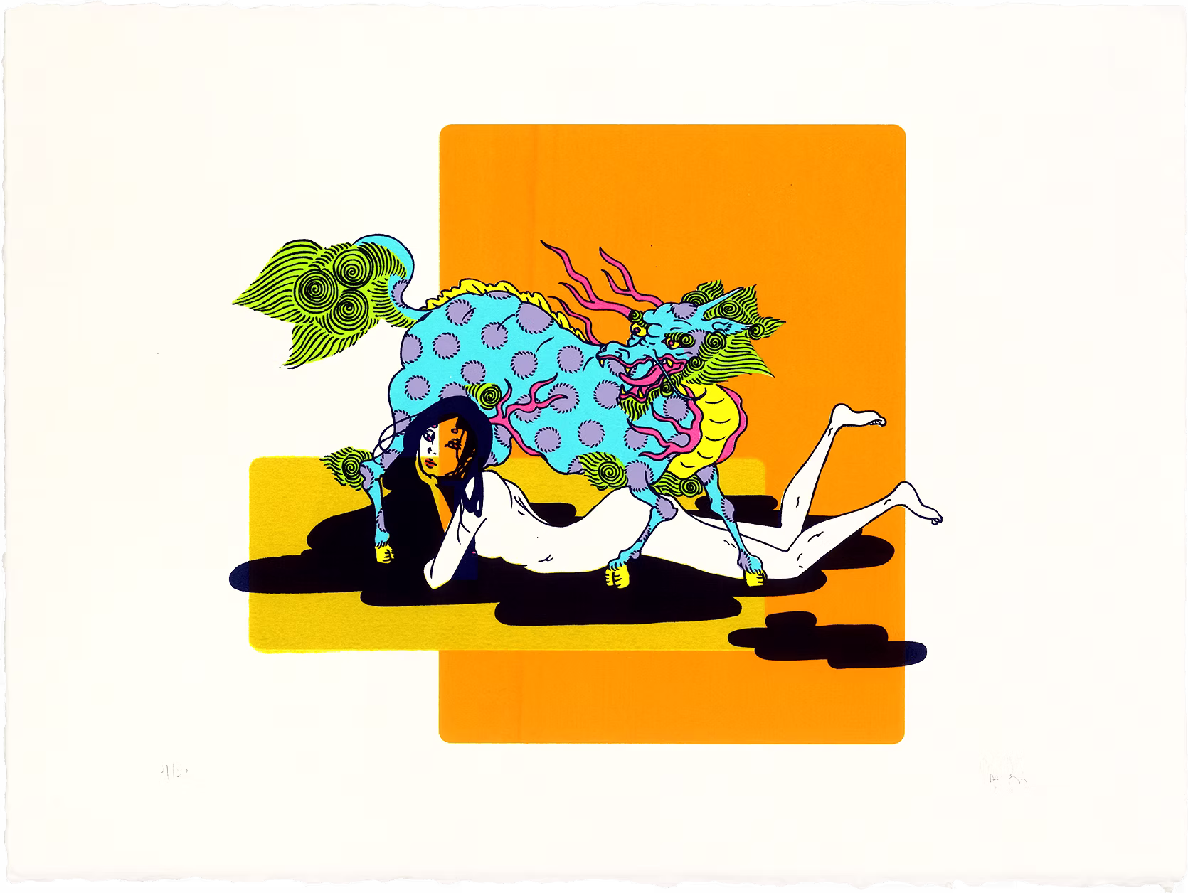 Hooved Chimera ● 麒麟 | Floating World