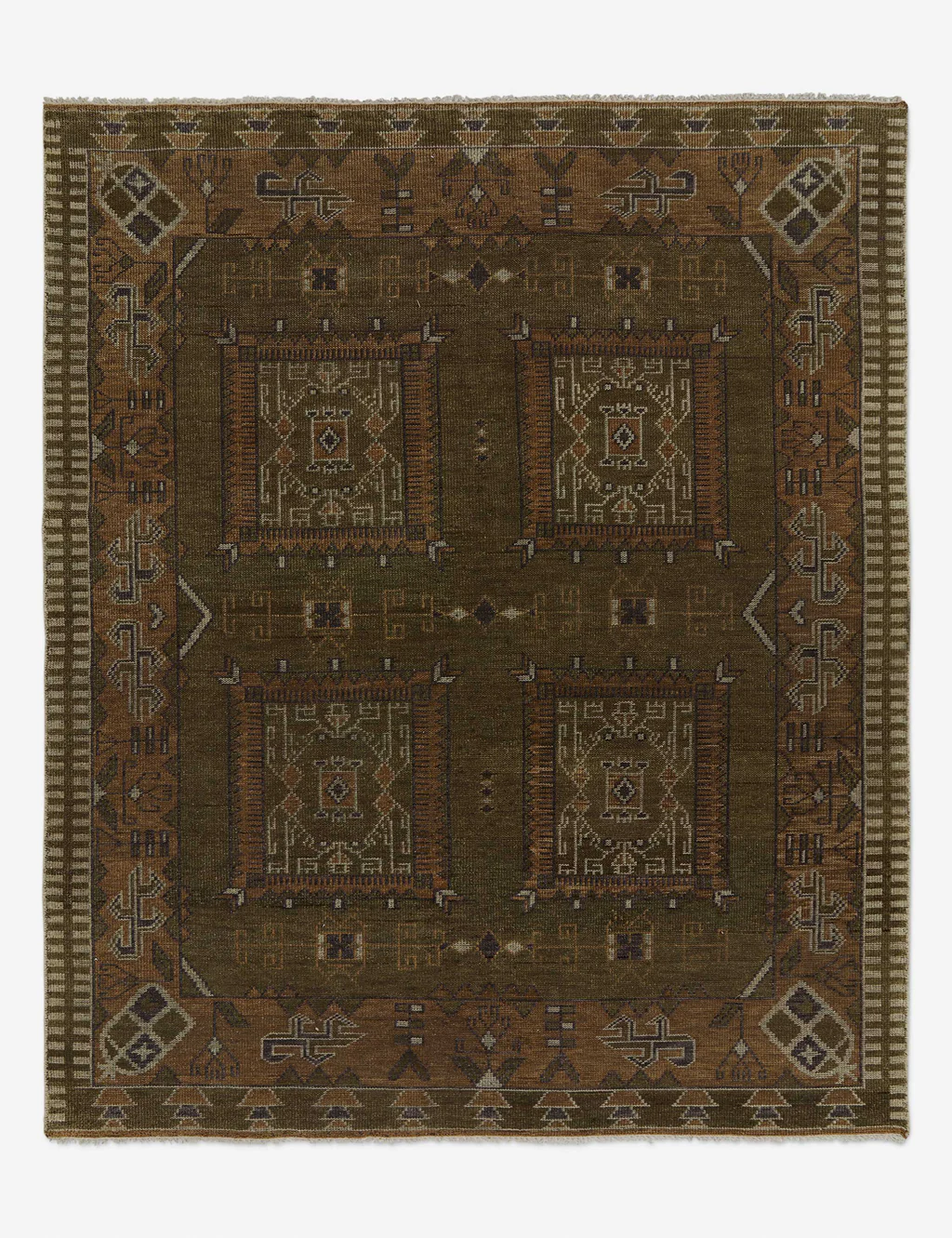 Tahj Hand-knotted Wool Rug