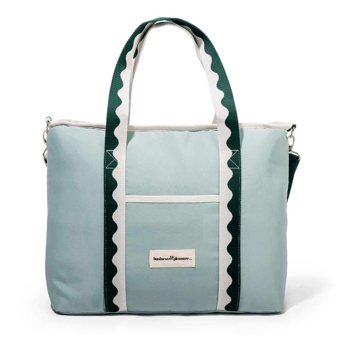 The Holiday Cooler Tote Bag - Rivie Green