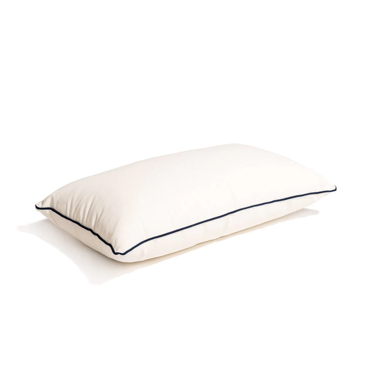 The Rectangle Throw Pillow - Rivie White