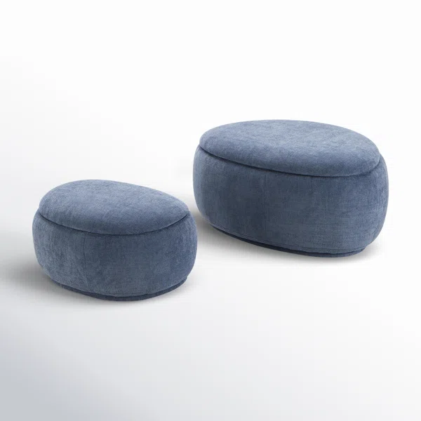 Hoya 2 - Piece Upholstered Storage Ottoman